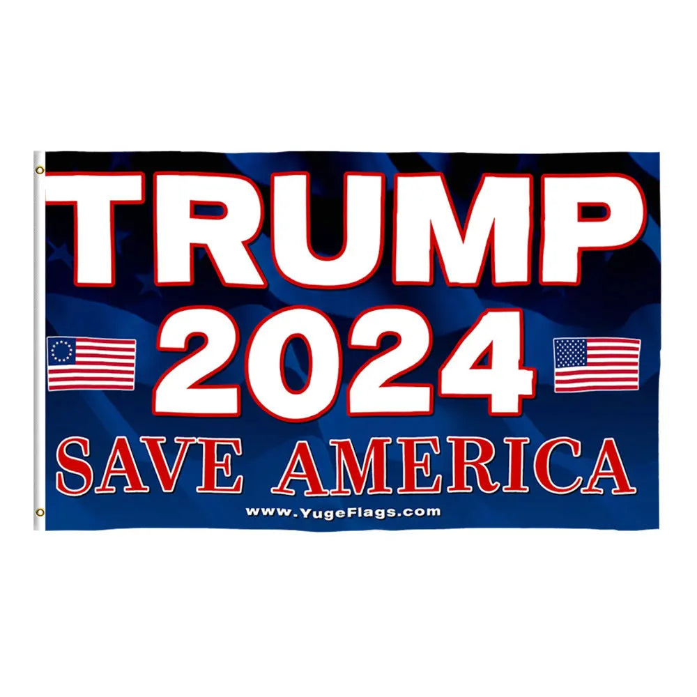 ZXZ USA Trump 2024 Flag 90x150cm customize Donald Trump For President campaign flag Trump Won 2024 Election banner