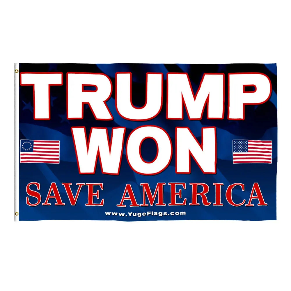 ZXZ USA Trump 2024 Flag 90x150cm customize Donald Trump For President campaign flag Trump Won 2024 Election banner
