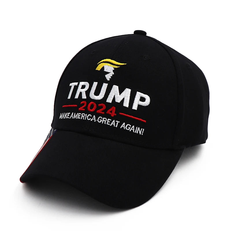 Trump 2024 American Presidential Hat Make America Great Again Hat Donald Trump Republican Hat Cap MAGA Embroidered
